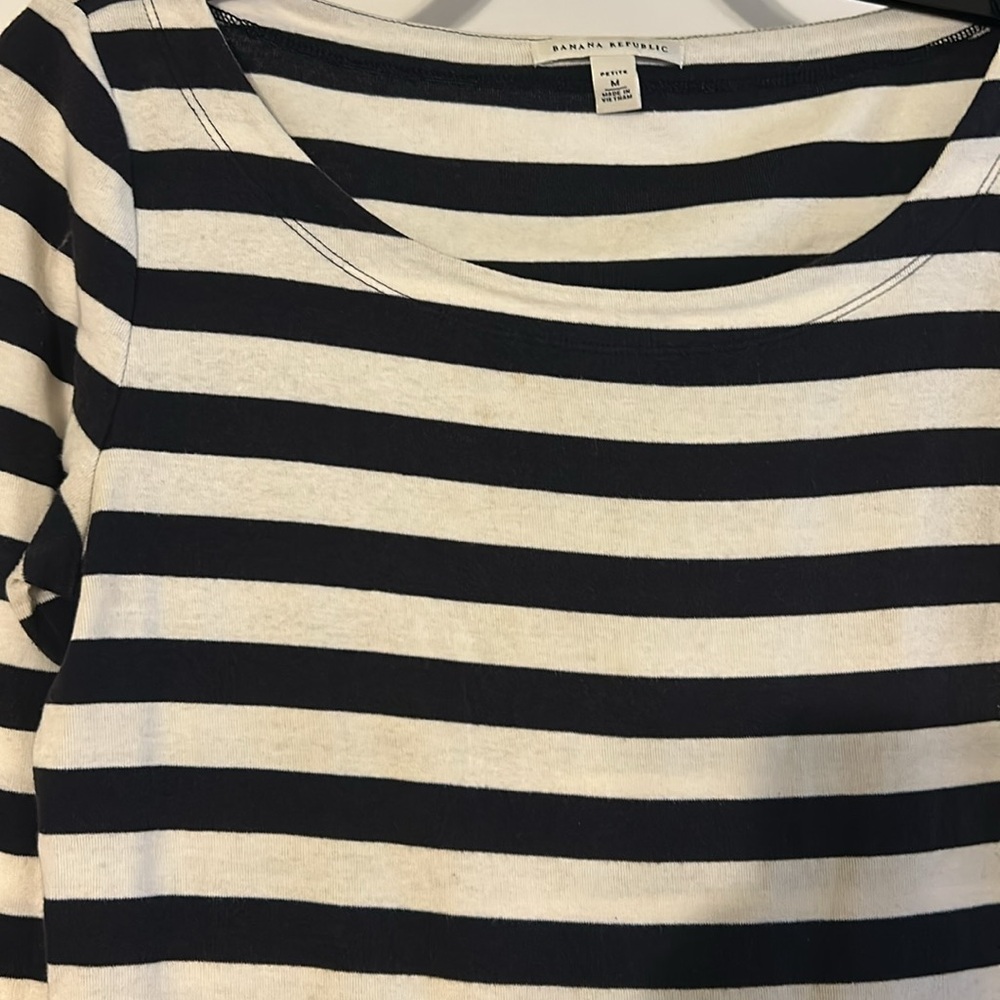 Banana republic long sleeve striped shirt - Picture 2 of 3